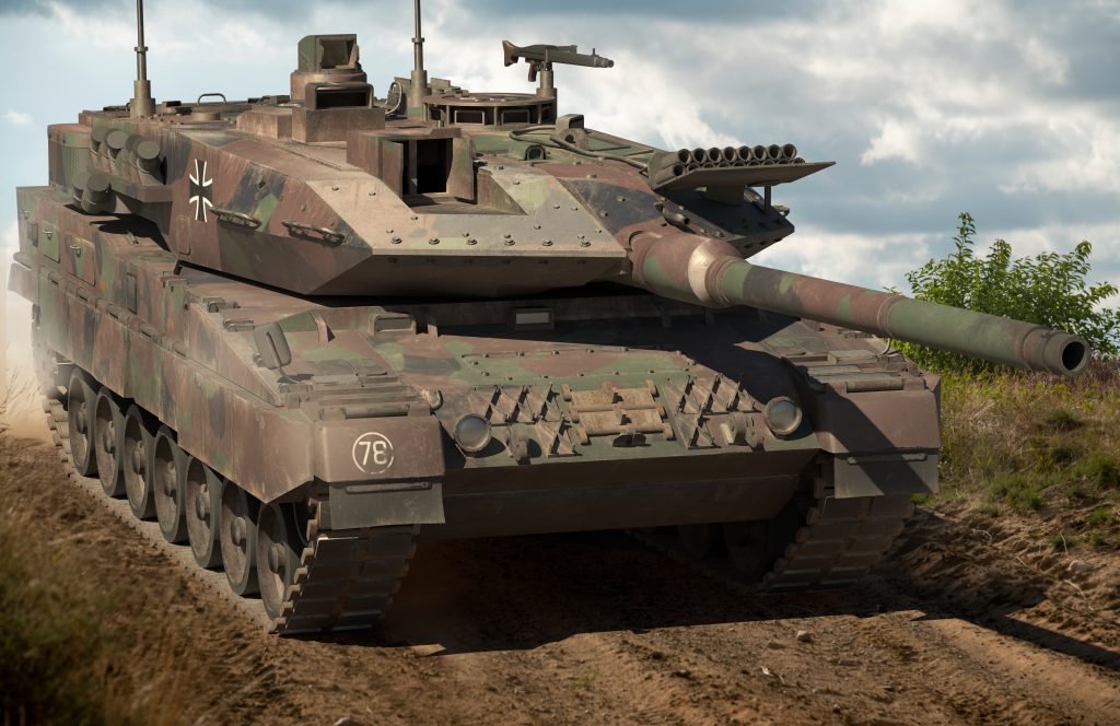 German Leopard 2A7 Tank